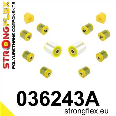 Strongflex Hátsó felfüggesztés szilent készlet SPORT BMW M1 E82 BMW M3 E90/E92/E93