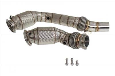TurboWorks leömlő BMW F82 F83 M4 S55 katalizátorral