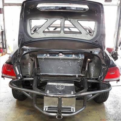 MMG üzemanyagtartály kosár BMW 3 E92 + Bash Bar v.2