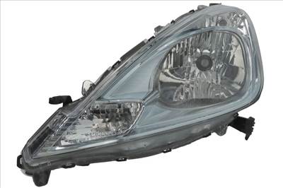 Honda Jazz 2011-2015 - Fényszóró H4 bal (motoros) HYBRID kék h. DEPO