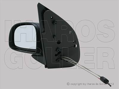 Fiat Panda 2012- - Külső tükör bal, bowd. állítható, domb.,