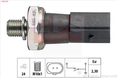EPS 1.800.190 - olajnyomás kapcsoló AUDI PORSCHE VW