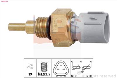 EPS 1.830.368 - hűtőfolyadék hőmérséklet érzékelő DAIHATSU FORD HONDA MAZDA SUZUKI TOYOTA