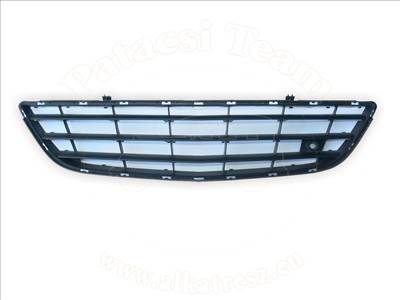 Opel Corsa D 2006-2014 - rács, első lökhárító, alsó, antracit, kivéve opc,vxr, -11
