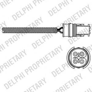 DELPHI ES20313-12B1 - lambdaszonda CHRYSLER MERCEDES-BENZ