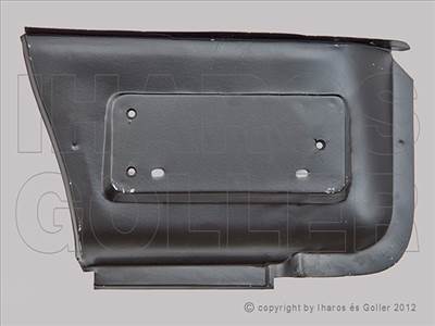 Nissan Interstar 2002-2004 - Hátsó sárvédő alsó saroklemez bal