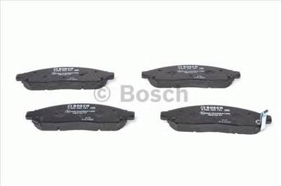 BOSCH 0 986 494 151 - fékbetét NISSAN