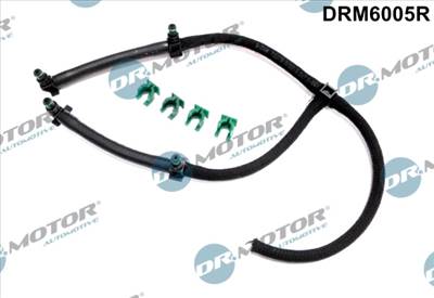 DR.MOTOR AUTOMOTIVE DRM6005R - üzemanyag túlfolyó cső FORD LAND ROVER