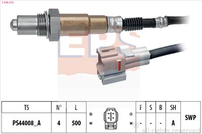 EPS 1.998.316 - lambdaszonda FIAT SUZUKI