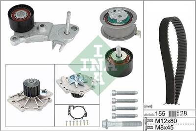 Vízpumpa + fogasszíj készlet Schaeffler INA 530 0762 30 for VOLVO
