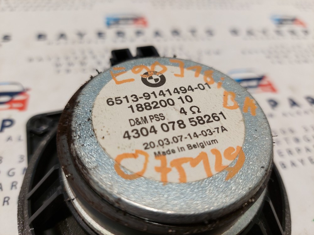 BMW E81 E82 E87 E88 E90 E91 E92 E93 E60 E61 X1 X3 X6 hangszóró 3. kép