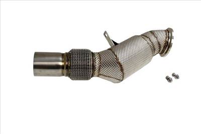 TURBOWORKS Downpipe BMW B48 F30 340i F32 440i katalizátorral