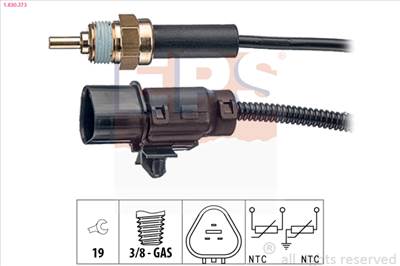 EPS 1.830.373 - hűtőfolyadék hőmérséklet érzékelő HYUNDAI KIA
