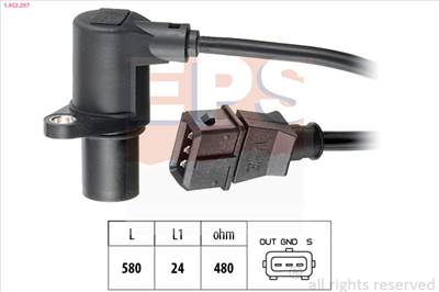 EPS 1.953.297 - főtengely jeladó AUDI VW