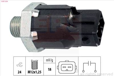 EPS 1.957.224 - kopogásérzékelő DACIA LADA NISSAN OPEL RENAULT SUZUKI VAUXHALL