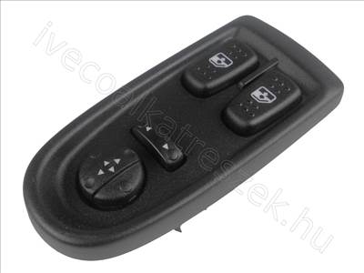 Ablakemelő kapcsoló bal tükörállítóval 06>12 – IVECO DAILY IV (2006-2011) – AL70130, 5801304491 – ALTOLINE utángyártott 5801304491