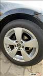  5x120 lyukosztású 17" használt alufelni, rajta 225/50 használt Continental nyári gumi gumi 