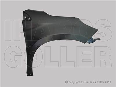 Peugeot 2008 2013-2016 - Első sárvédő jobb