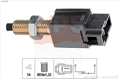 EPS 1.810.169 - Féklámpa kapcsoló CITROËN FORD HYUNDAI KIA MITSUBISHI PEUGEOT SUZUKI TOYOTA