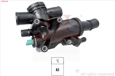 EPS 1.880.748 - termosztát, hűtőfolyadék CITROËN FIAT FORD LANCIA PEUGEOT VOLVO