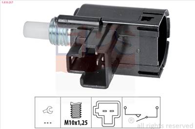 EPS 1.810.257 - Kuplungpedál szenzor ASTON MARTIN CITROËN DAIHATSU FIAT LEXUS MITSUBISHI PEUGEOT SUB