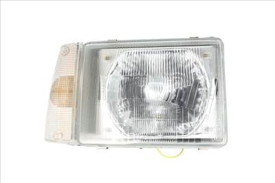 Fiat Panda I. 1986.01.01-2003.02.28 utángyártott új jobb első fényszóró R2 vagy H4 fehér vill.(motoros) TYC 46421736