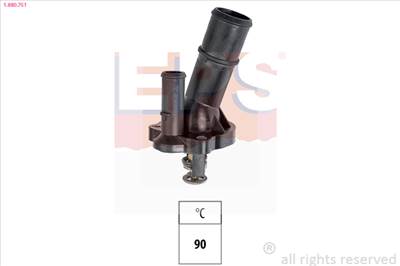 EPS 1.880.751 - termosztát, hűtőfolyadék FORD VOLVO