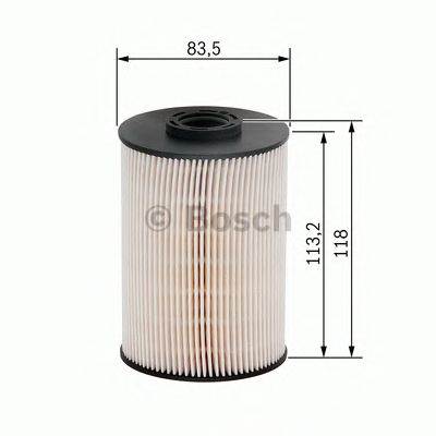 BOSCH F 026 402 004 - Üzemanyagszűrő CITROËN PEUGEOT