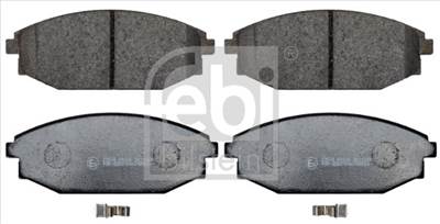 FEBI BILSTEIN 170266 - fékbetétkészlet, tárcsafék HYUNDAI MITSUBISHI