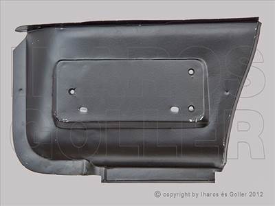 Nissan Interstar 2004-2010 - Hátsó sárvédő alsó saroklemez jobb