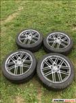  5x114.3 lyukosztású 17" újszerű Aez alufelni, rajta 205/45 használt Pirelli téli gumi gumi 