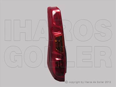 Nissan X-Trail 2007-2011 - Hátsó lámpa üres bal