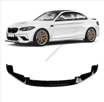 BMW F87 M2 lökhárító toldat / splitter / fényes fekete /
