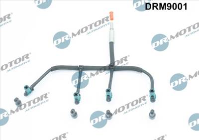 DR.MOTOR AUTOMOTIVE DRM9001 - üzemanyag túlfolyó cső LAND ROVER
