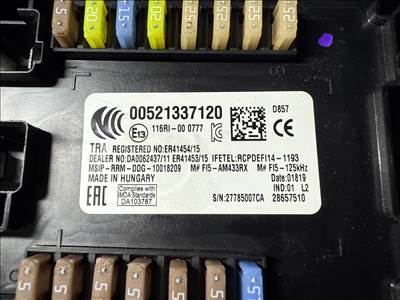 Fiat Comfort Module, body (BCM) - 00521337120