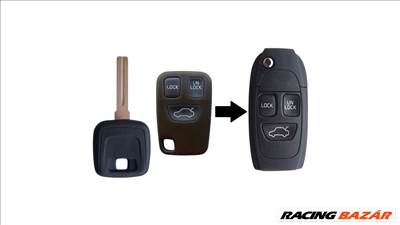 Volvo S40 S60 S70 S80 V40 V70 XC70 XC90 C70 módosított bicskakulcs átalakító