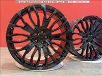 R22 5x112 (66,6) RIVIERA GLOSS BLACK  9.5J ET25 - 22135-0899  új alufelnik felnik 
