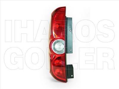 Opel Combo D 2011-2018 - Hátsó lámpa üres bal (dupla ajtós)