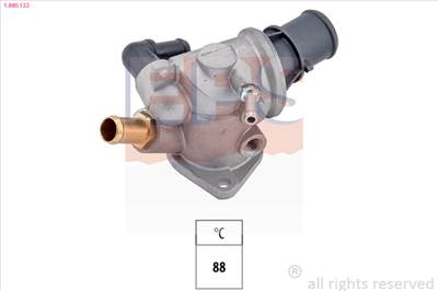 EPS 1.880.122 - termosztát, hűtőfolyadék ALFA ROMEO FIAT LANCIA