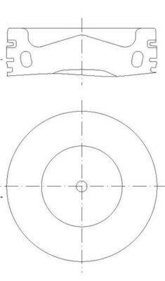 dugattyú MAHLE 028 PI 00158 000 for AUDI, VW, CUPRA