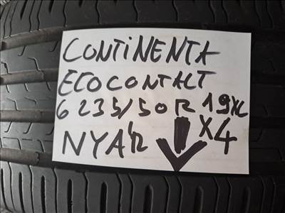  235/50 R19 használt Continental nyári gumiabroncs