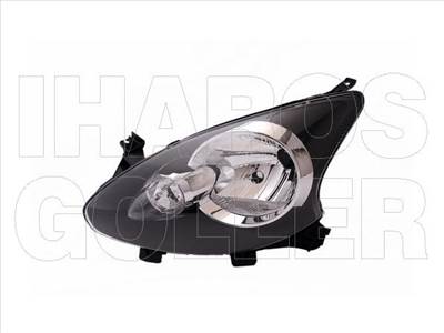 Toyota Aygo 2005-2008 - Fényszóró H4 bal (motoros) TYC