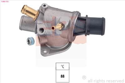 EPS 1.880.150 - termosztát, hűtőfolyadék FIAT LANCIA