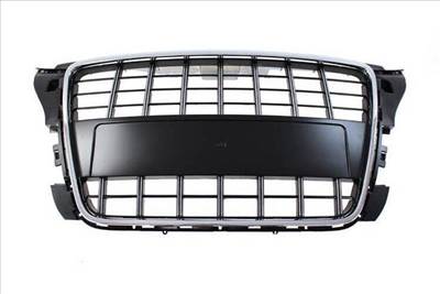 MTUNING Audi A3 8P Facelift S8-Style króm-fekete hűtőrács