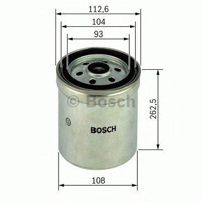 BOSCH F 026 402 017 - Üzemanyagszűrő RENAULT TRUCKS VOLVO
