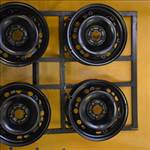 Skoda Fabia-Rapid-Seat Ibiza-VW Polo (5684) KFZ9545 használt 15" 5x100 lemezfelni 