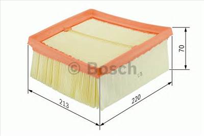 BOSCH 1 457 433 575 - légszűrő SEAT SKODA VW