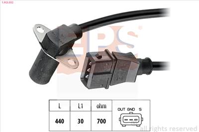 EPS 1.953.032 - főtengely jeladó ALFA ROMEO FIAT LANCIA