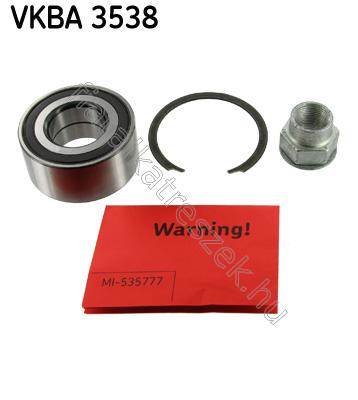 KERÉKCSAPÁGY KÉSZLET - FIORINO, MITO, GRANDE, QUBO, PUNTO - VKBA3538, VKBA 3538 -  - SKF Egyéb VKBA 3538