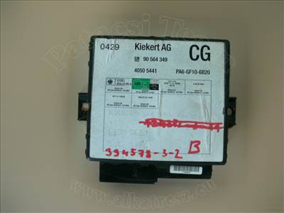 Opel Vectra B/2 1999-2001 - vezérlőegység, központi zár, jelölés: CG, kivéve gyári riasztó, rádióhullám vezérlésű zárhoz